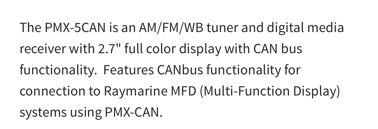 Rockford Fosgate PMX-5CAN