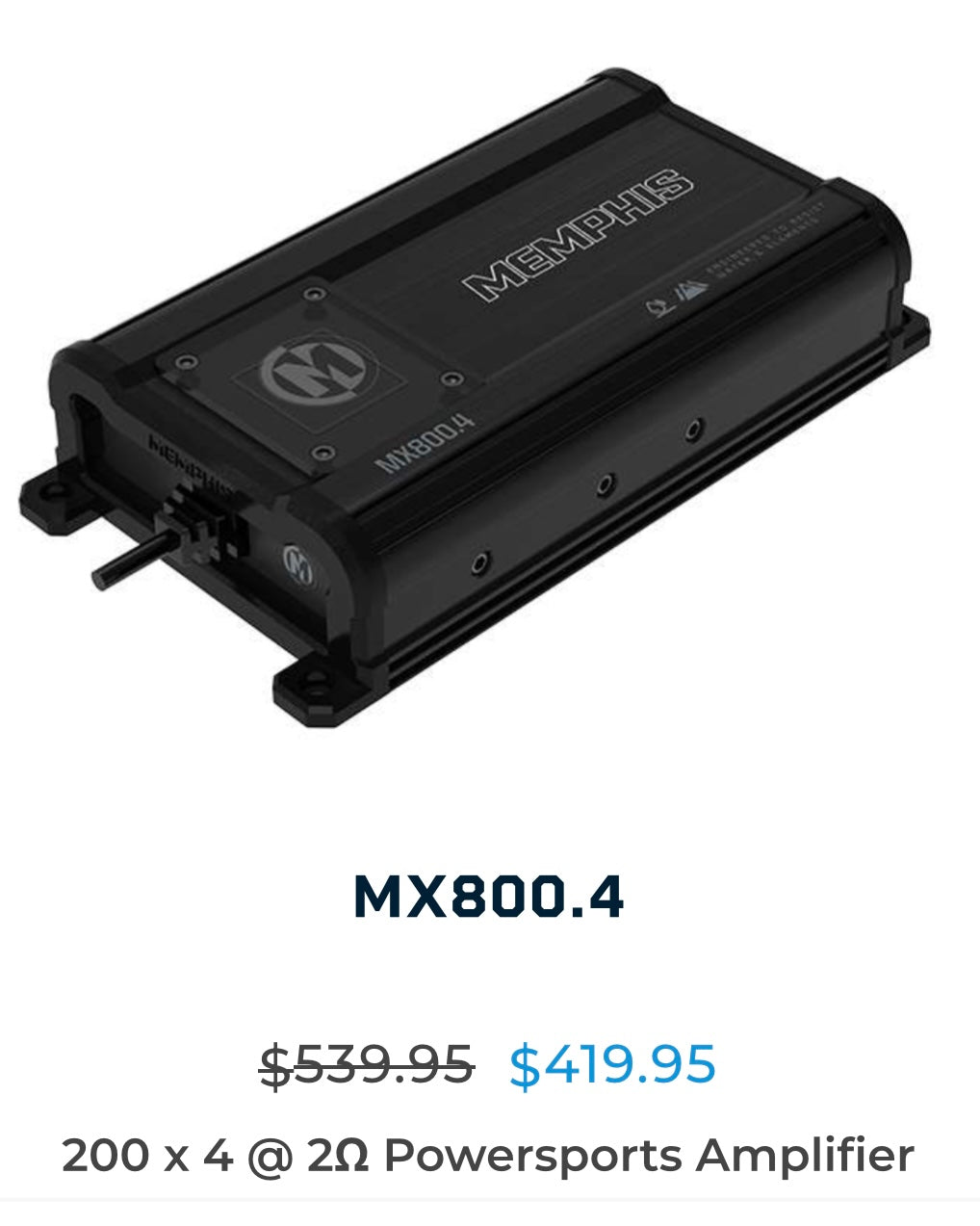 Memphis MX800.4