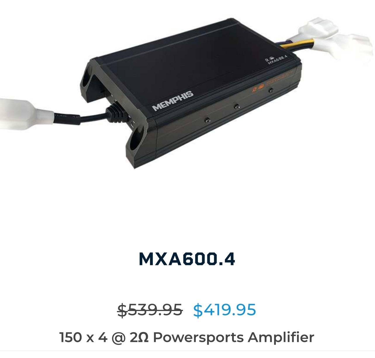 Memphis MXA600.4